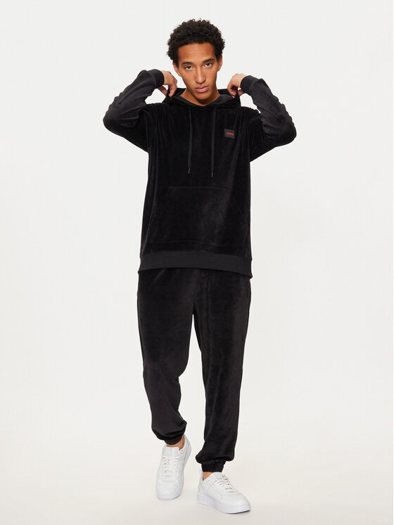 HUGO Hugo Treniņtērps 50524794 Melns Regular Fit
