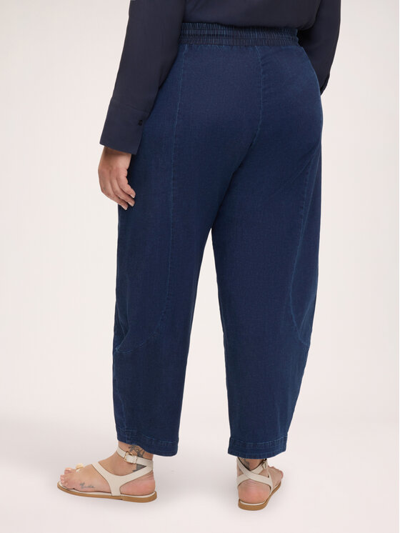 Fiorella Rubino Fiorella Rubino Jeansy P400E000080N034 Niebieski Baggy Fit