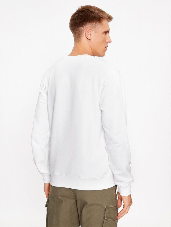 Lacoste Lacoste Felpa SH1281 Bianco Regular Fit