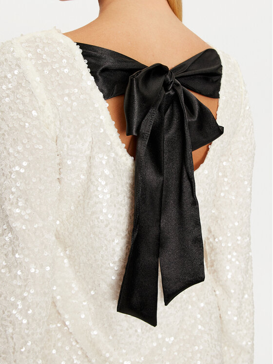 JDY JDY Coctailkleid Sara 15337656 Écru Regular Fit