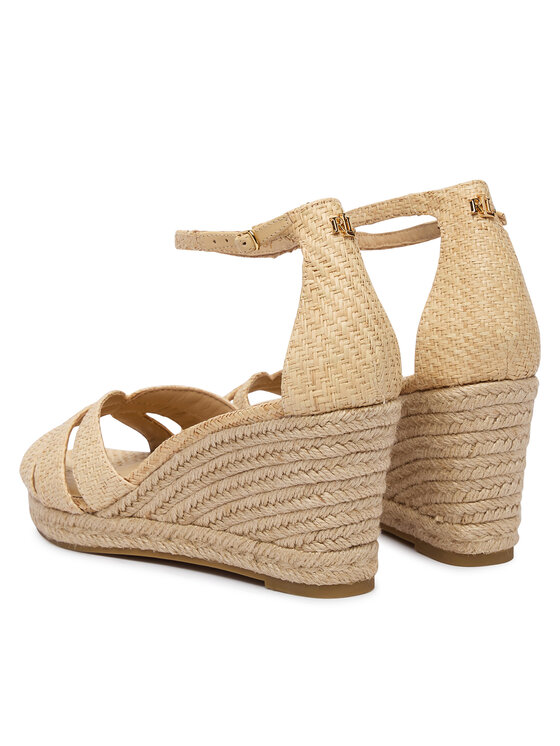 LAUREN RALPH LAUREN LAUREN RALPH LAUREN Espadrilky 802P10424001 Béžová