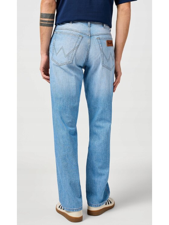 Wrangler Wrangler Jeansy Texas Niebieski Straight Fit