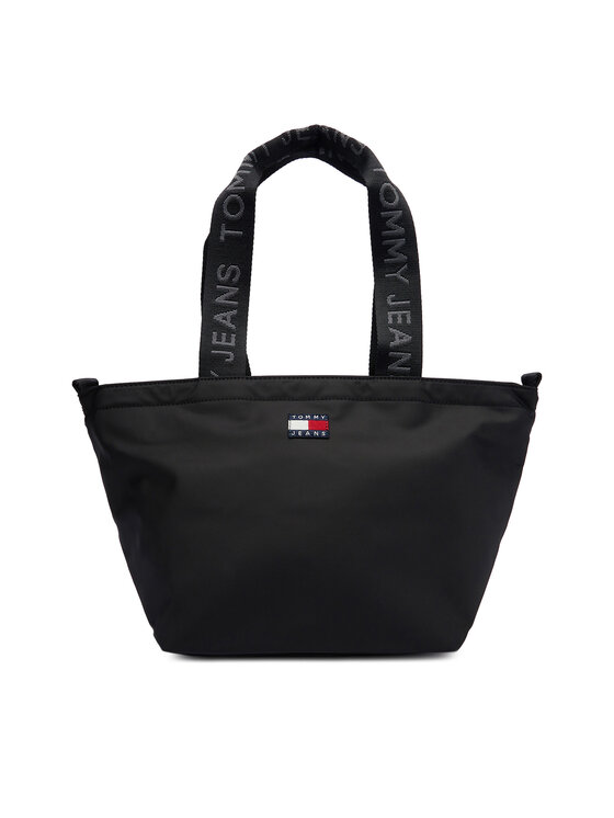 Tommy Jeans Tommy Jeans Kabelka Tjw Ess Daily Mini Tote AW0AW17890 Černá