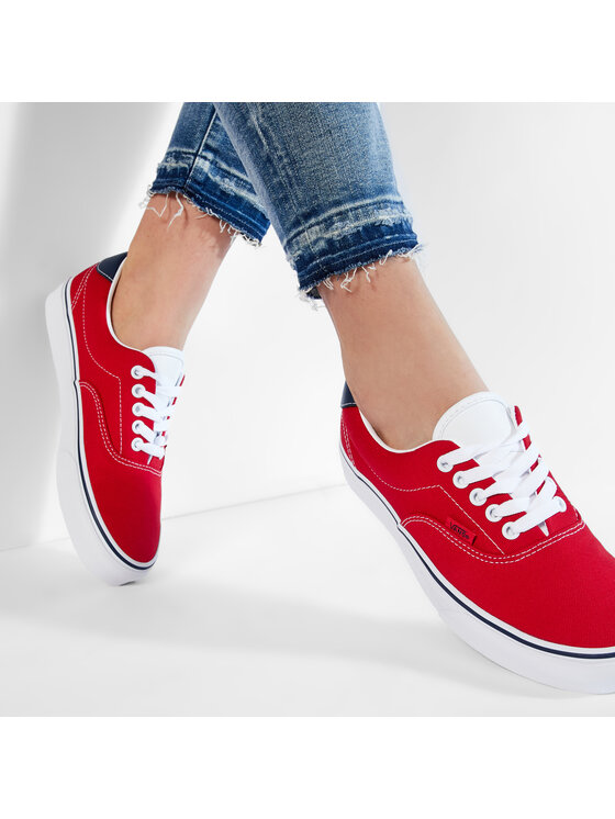 Vans Sneakers aus Stoff Era 59 VN0A34584CK1 Rot Modivo