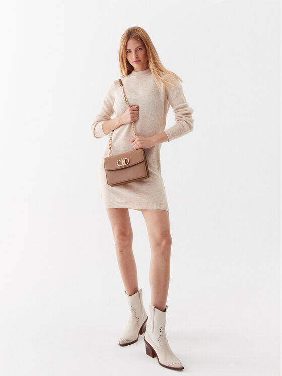 Vestito di maglia Julietta 26029090 Beige Relaxed