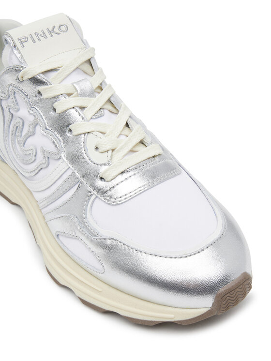 PINKO PINKO Sneakersy Zoe 01 SS0087P085 Srebrny