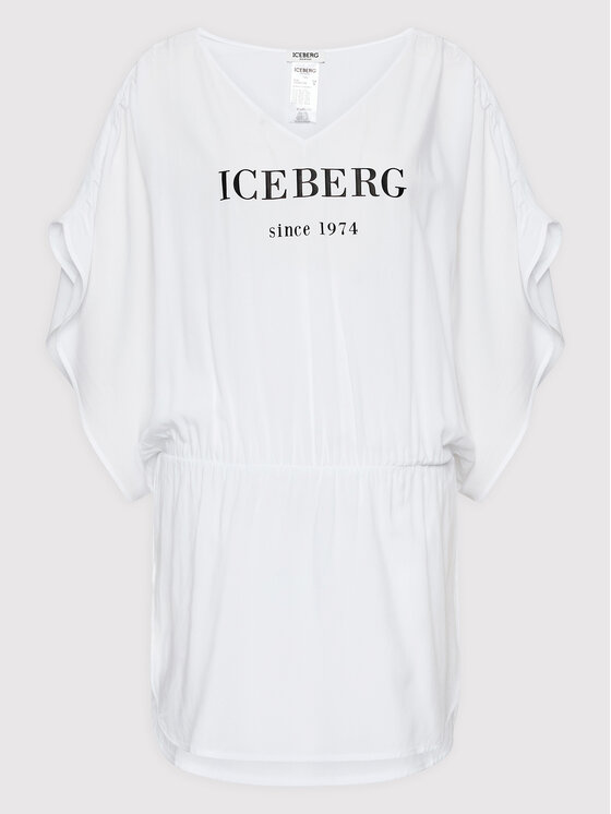 Vestito da spiaggia ICE2WCU02 Bianco Regular Fit