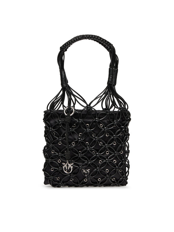 Geantă PINKO Handbag Mini Pe 25 Pltt 105165 A2LA Negru