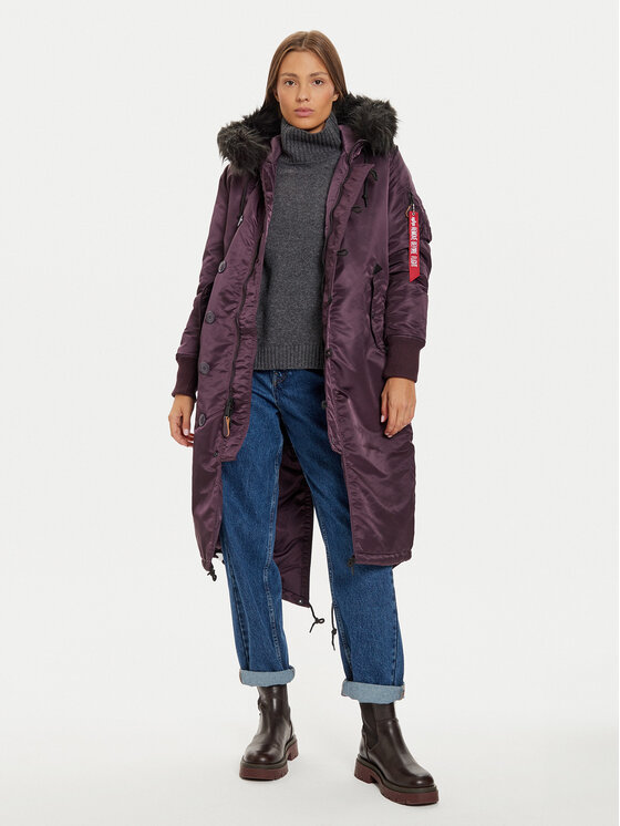 Alpha Industries Alpha Industries Parka 198013 Ljubičasta Regular Fit