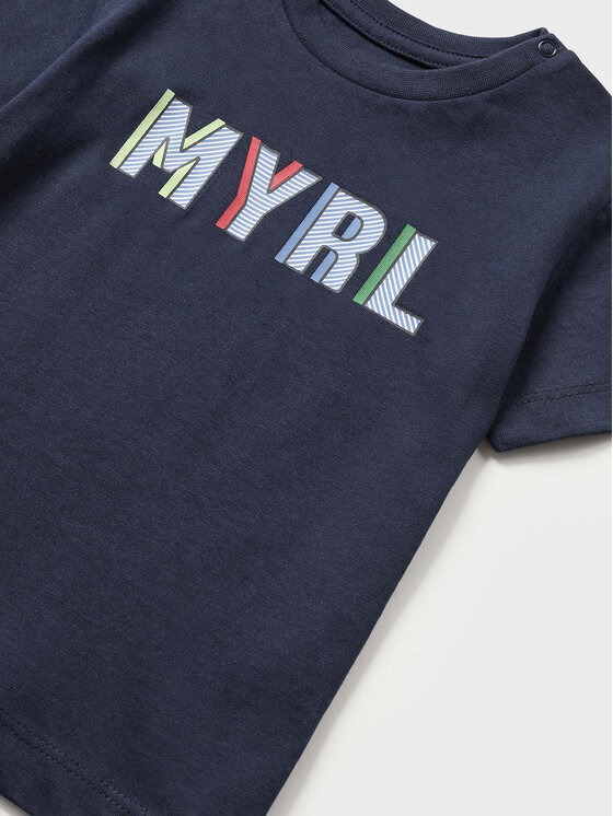 Mayoral Mayoral T-krekls 106 Tumši zils Regular Fit
