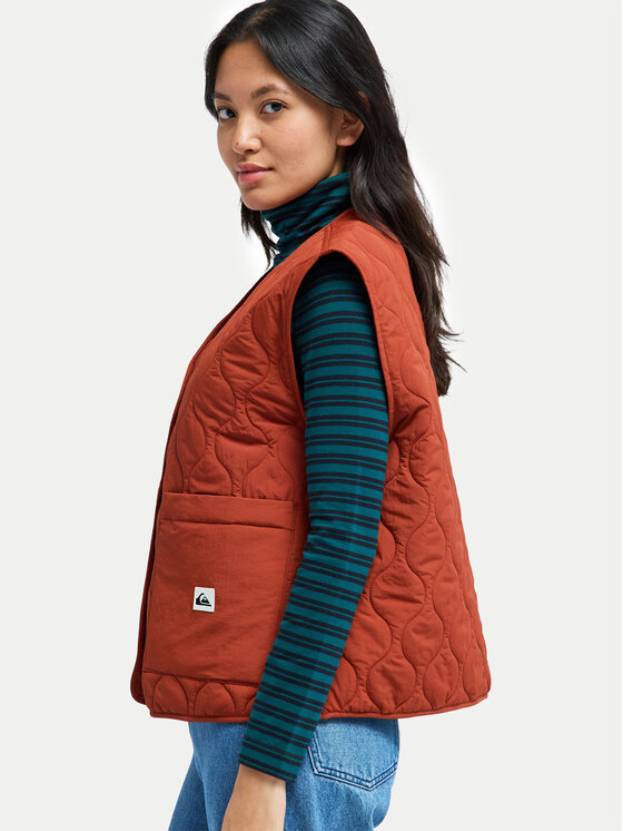 Quiksilver Quiksilver Sportinė liemenė Kalong EQWJK03085 Juoda Boxy Fit