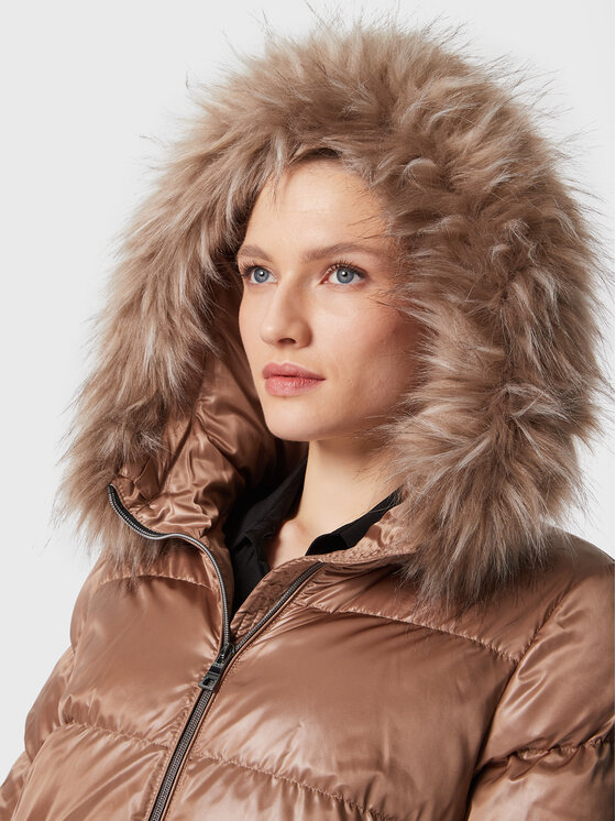 Geox Geox Zimska jakna Becksie W2628H T2843 F5239 Rjava Regular Fit