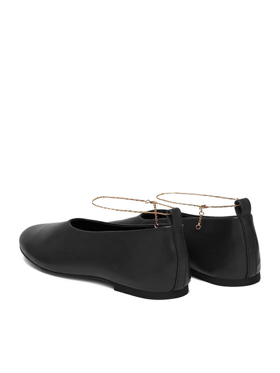 GINO ROSSI GINO ROSSI Baleriny EO-V2198-73 Czarny