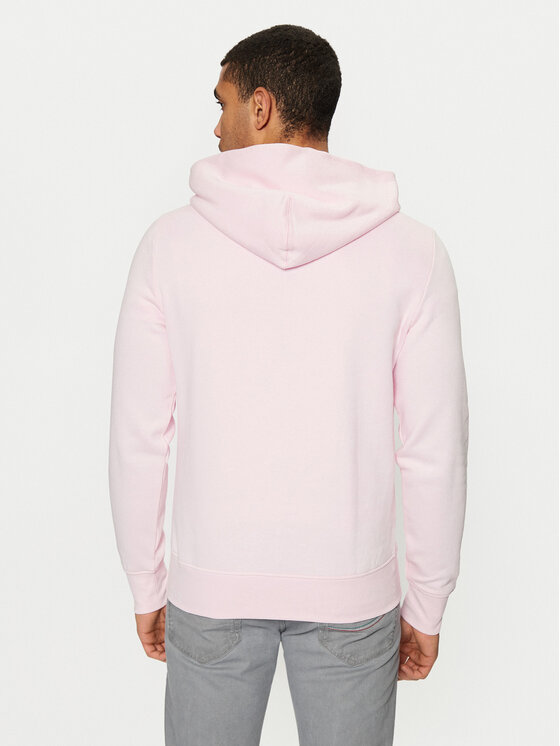 Tommy Hilfiger Tommy Hilfiger Felpa Flag Logo MW0MW34266 Rosa Regular Fit