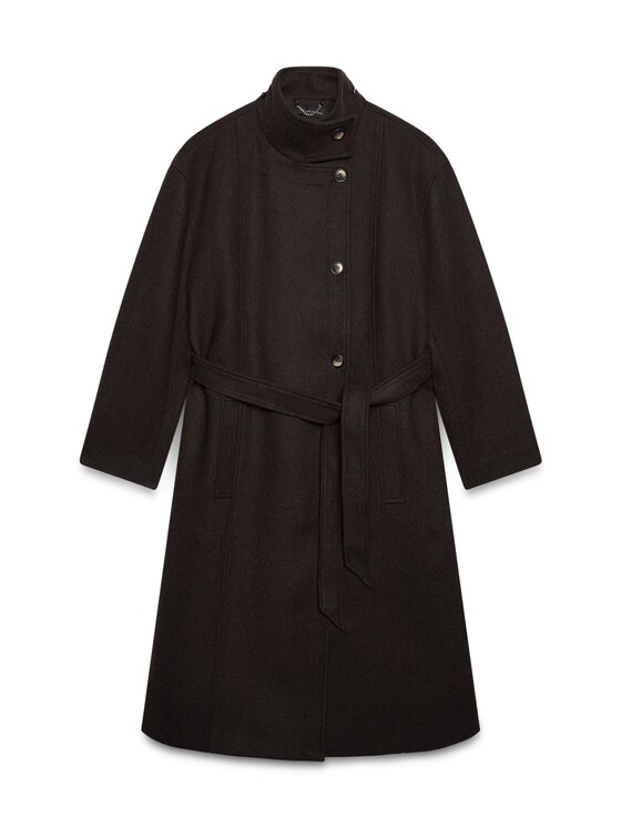Fiorella Rubino Fiorella Rubino Cappotto invernale 0042T000395N022 Marrone Regular Fit