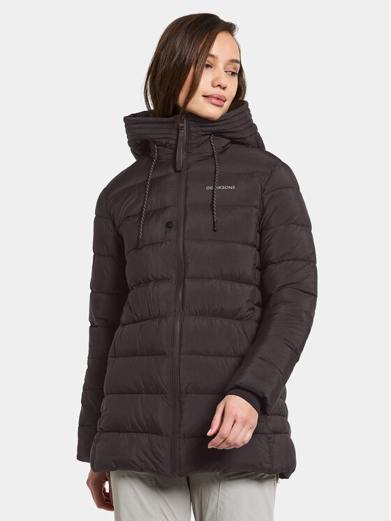 Didriksons Didriksons Zimní bunda Gisa Wns Jkt 505031 Černá Regular Fit