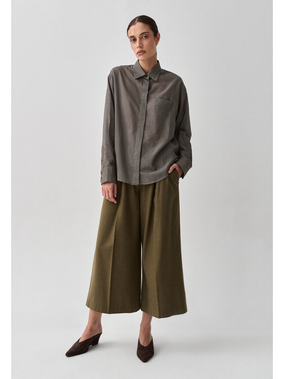 TATUUM TATUUM Koszula LIDIA Szary Loose Fit