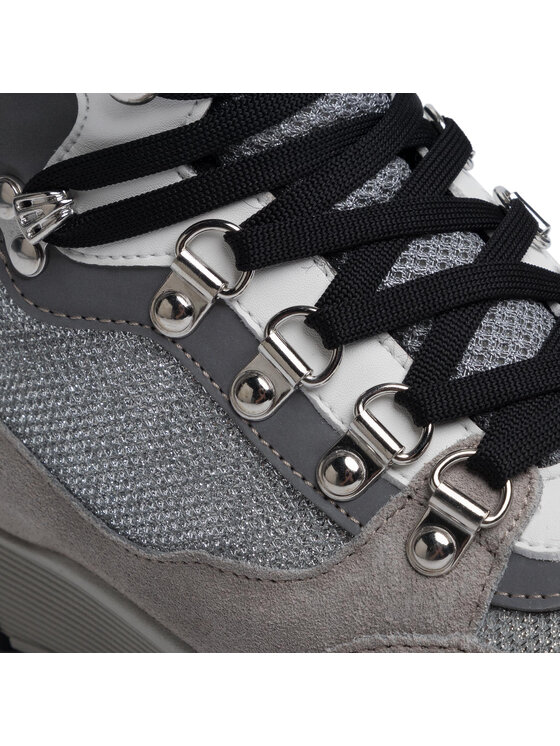 Tommy sparkle sporty boot fw0fw04635 metallic silver 0k4 cheap