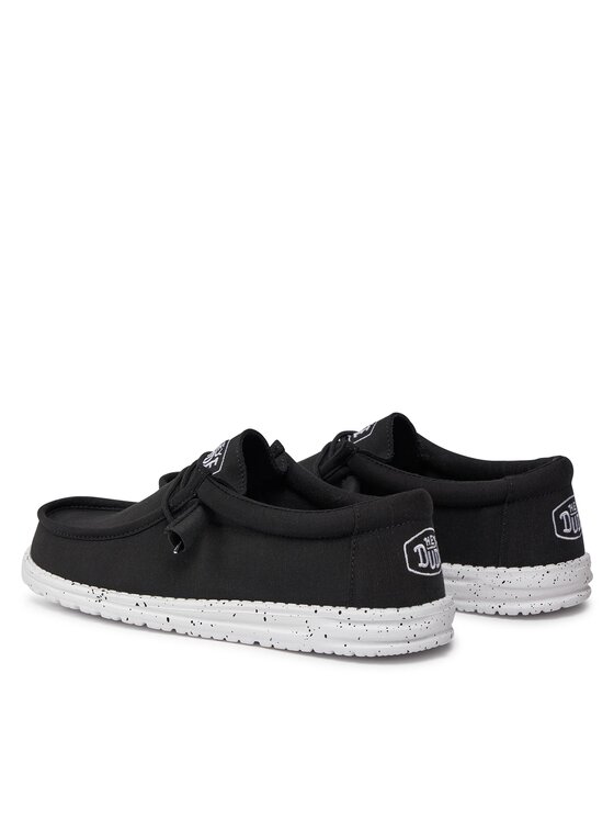 Hey Dude Hey Dude Мокасини Wally Slub 40009-001 Черен