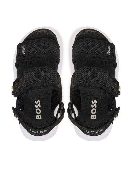BOSS BOSS Sandále J52823 S Čierna