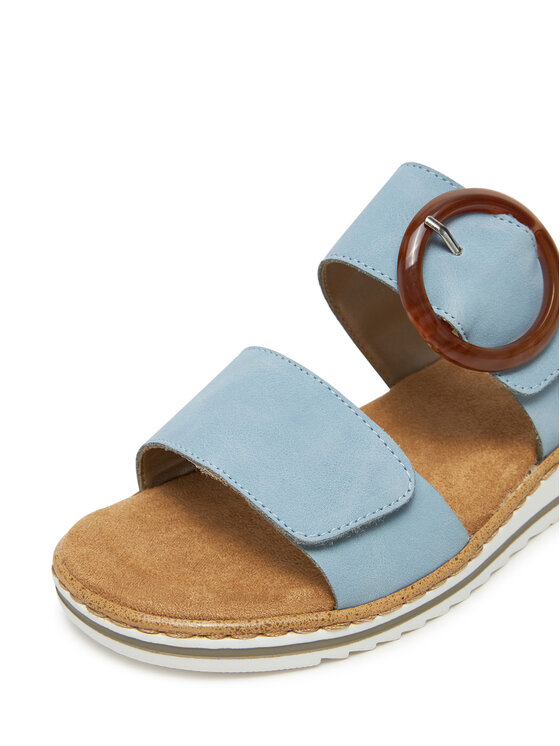 Rieker Rieker Pantoletten V0692-10 Blau