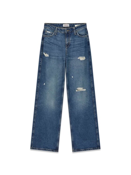Guess Jeans Guess Jeans Jeansy 180398 Modrá Relaxed Fit