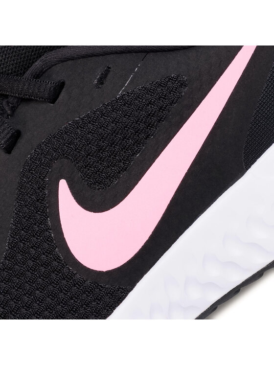 Nike Nike Tekaški čevlji Revolution 5 (GS) BQ5671 002 Črna