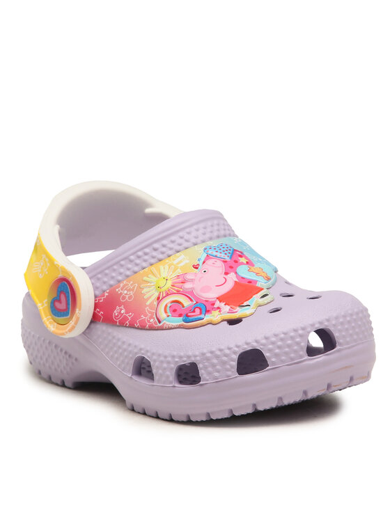 Crocs Crocs Šľapky Cls Fl Iam Peppa Pig Cgt 207915 Fialová