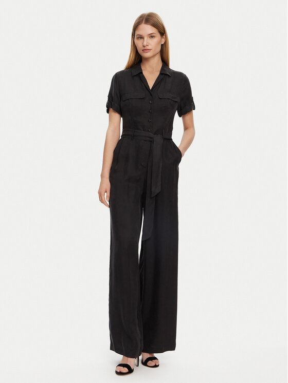 Guess Guess Overal W5GD97 WH6E0 Černá Regular Fit