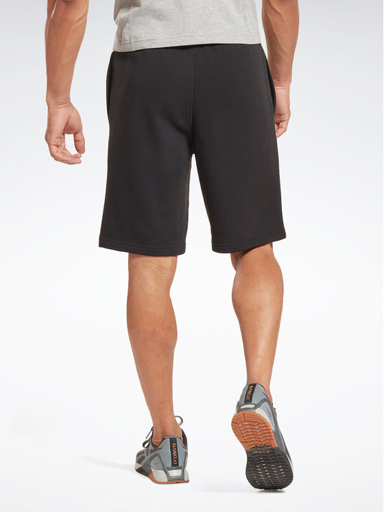 Reebok Reebok Sportshorts Identity French Terry HS7377 Schwarz Regular Fit