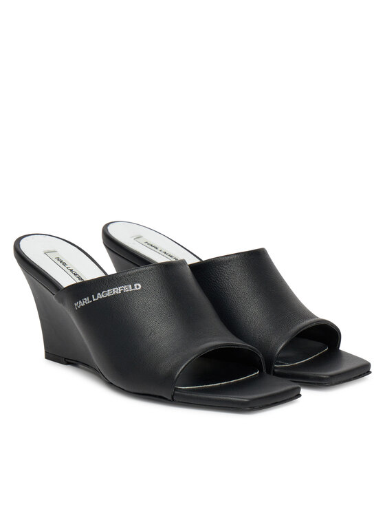 KARL LAGERFELD KARL LAGERFELD Natikače Rialto KL34400 Crna