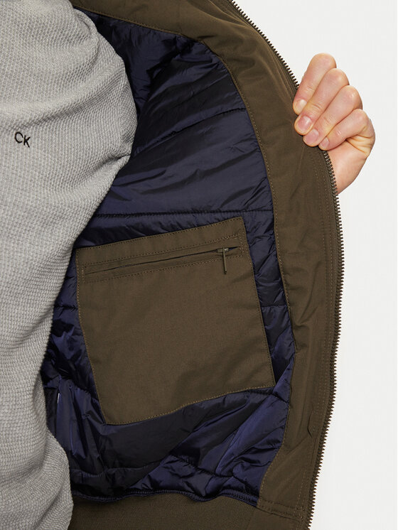 Aeronautica Militare Aeronautica Militare Bomber striukė 242AB2106CT3151 Chaki Regular Fit