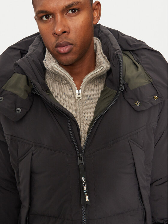 G-Star Raw G-Star Raw Télikabát G- Whistler D25347-D518 Fekete Regular Fit