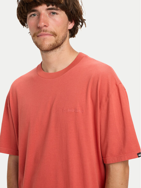 Quiksilver Quiksilver Póló Salt Water EQYZT08204 Bordó Regular Fit