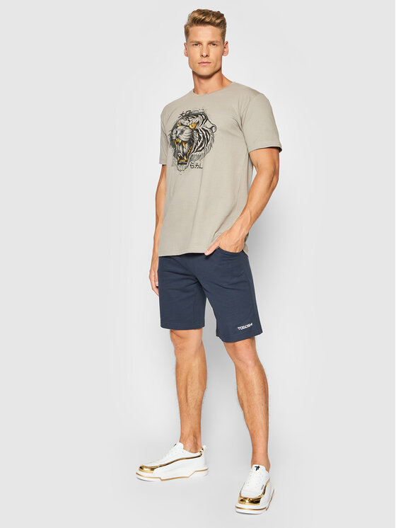 Pantaloncini sportivi Sign 2 Blu scuro Regular Fit...