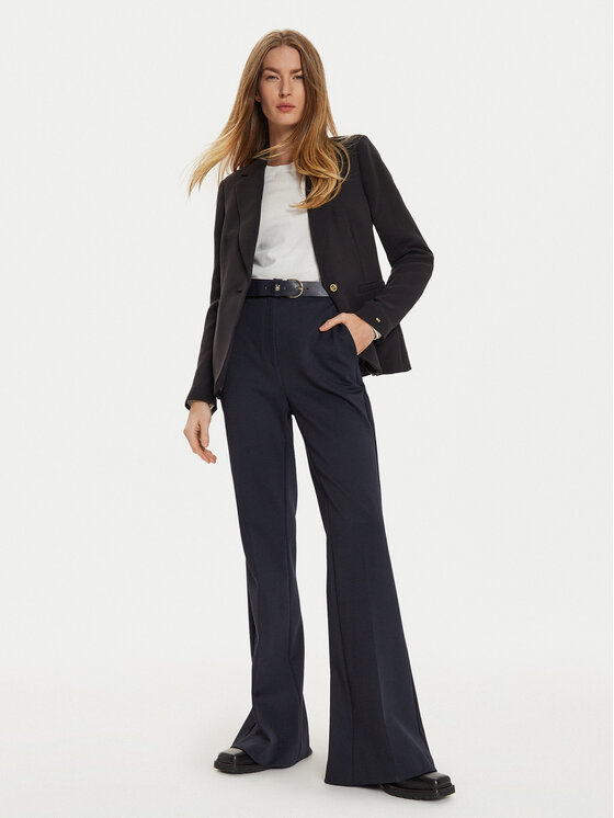 Tommy Hilfiger Tommy Hilfiger Sakko WW0WW44096 Schwarz Slim Fit