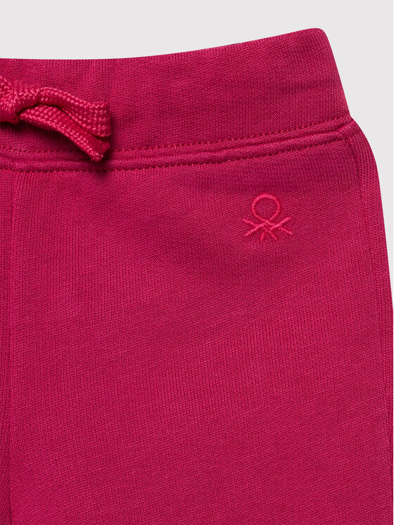 United Colors Of Benetton United Colors Of Benetton Spodnji del trenirke 3J70I0046 Roza Regular Fit