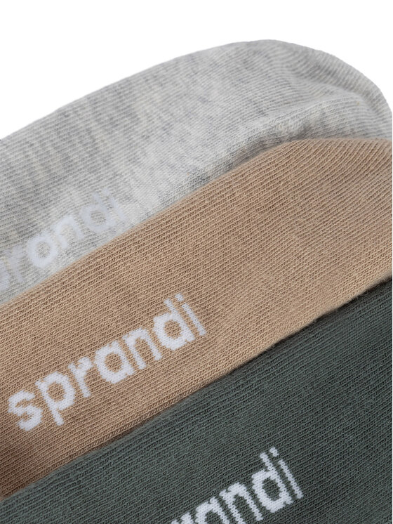 Sprandi Sprandi Set de 3 perechi de șosete joase unisex 0UB-005-AW24 (3-PACK) Colorat