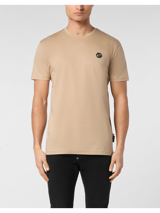 PHILIPP PLEIN PHILIPP PLEIN Tričko 23501 Béžová Regular Fit