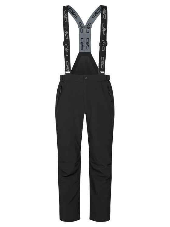 CMP Spodnie narciarskie 3W17397N Czarny Regular Fit