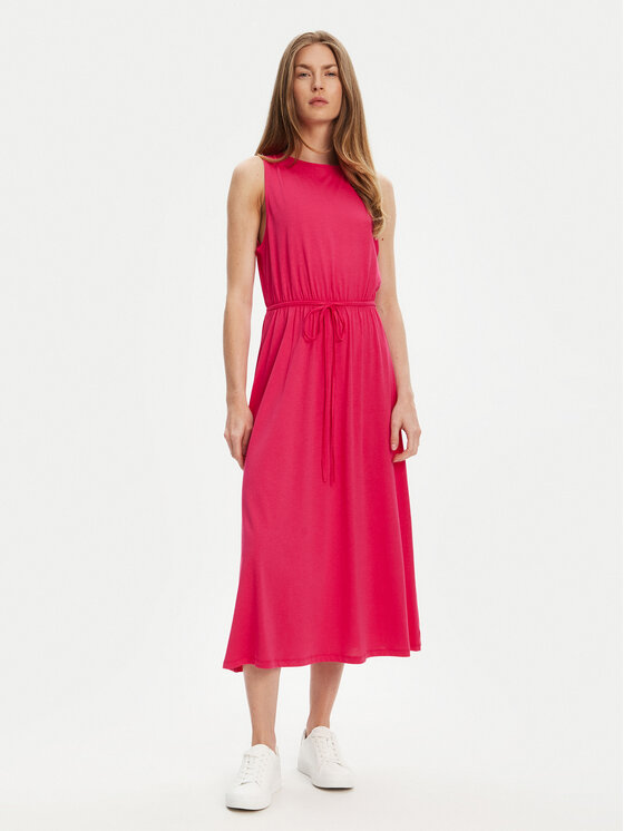United Colors Of Benetton United Colors Of Benetton Nyári ruha 3Q225V00X Rózsaszín Regular Fit