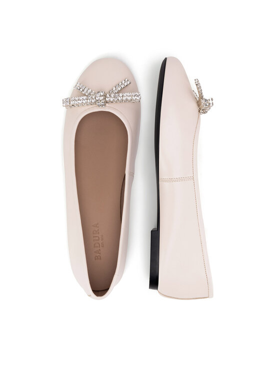 Badura Badura Ballerinas CARNATION-8221-133 Écru
