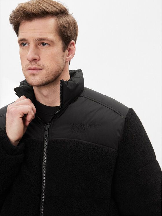 Jack&Jones Jack&Jones Зимно яке Cozy 12246685 Черен Regular Fit