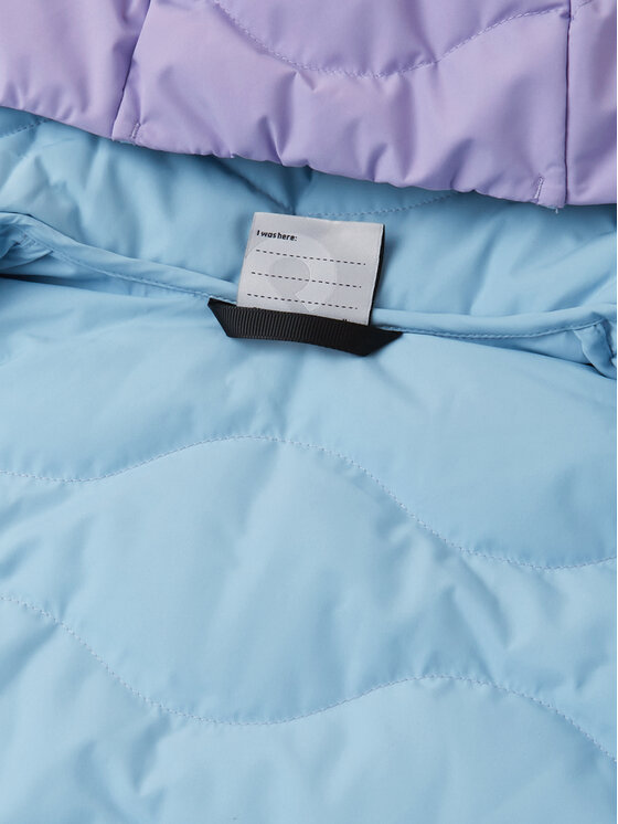 Reima Reima Pernata jakna Fossila 5100058B Ljubičasta Regular Fit