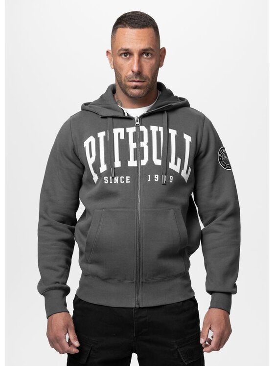 PITBULL PITBULL Bluza NORTON Szary Regular Fit