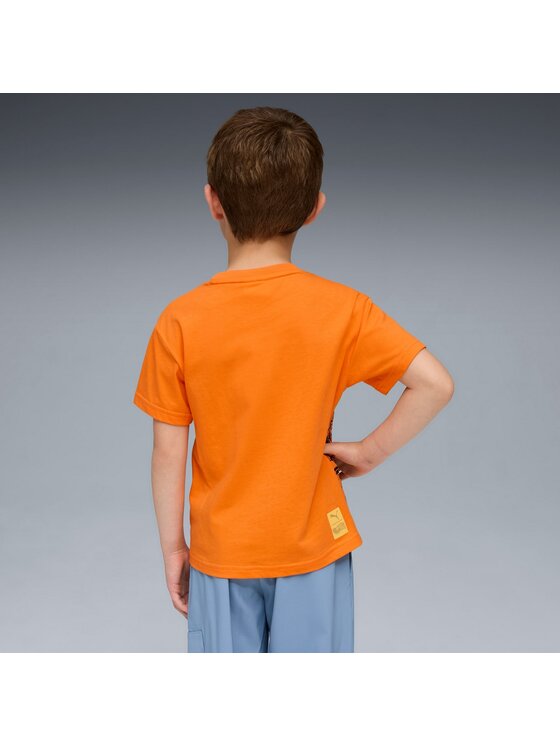 Puma Puma T-Shirt 632401 Pomarańczowy Regular Fit