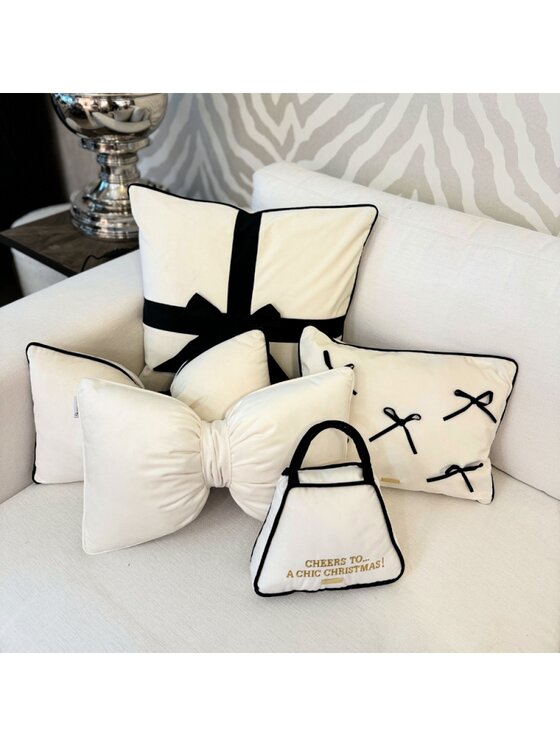Sweet Living Sweet Living Poduszka dekoracyjna ELEGANT BOW SL COLLECTION Biały