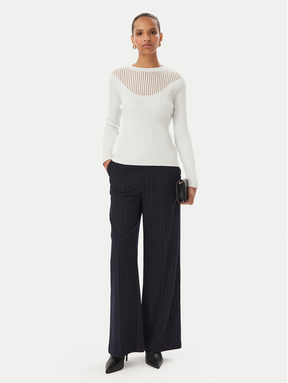 Rinascimento Rinascimento Blūze CFM0012395003 Krēmkrāsas Slim Fit