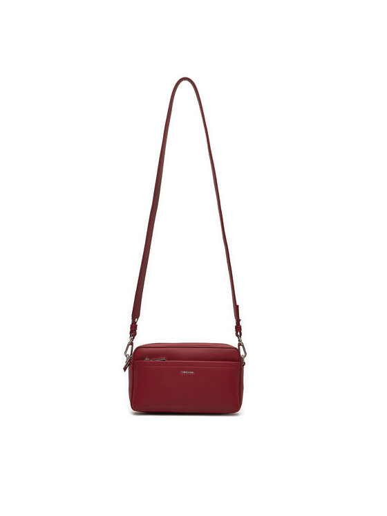 Calvin Klein Calvin Klein Handtasche Ck Must Convertible Camera Bag K60K612280 Dunkelrot