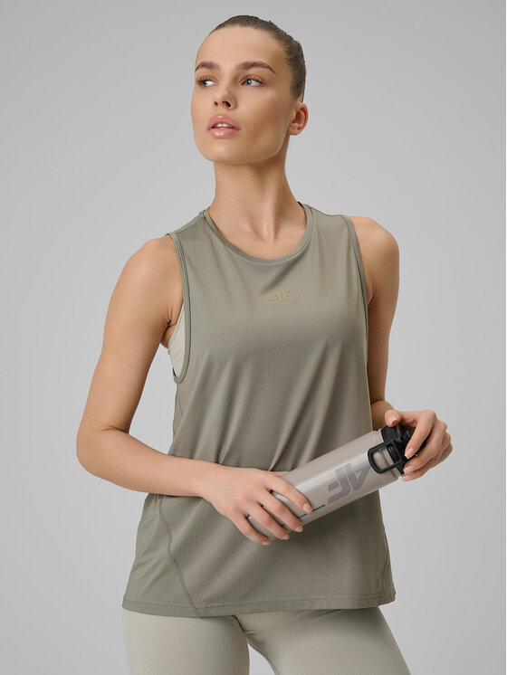 4F 4F Top MULTI ACTIVE Zielony Loose Fit